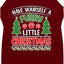 Christmas Pet Dog & Cat Shirt Screen Printed, "Have Yourself A Furry Little Christmas"