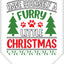 Christmas Pet and Dog Bandana Screen Printed, "Have Yourself A Furry Little Christmas"