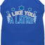 Hanukkah Pet Dog and Cat Shirt Screen Printed, "I Like You A Latke"