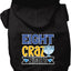 Hanukkah Pet, Dog and Cat Hoodie Screen Printed, "Eight Crazy Nights"