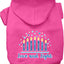 Hanukkah Pet, Dog and Cat Hoodie Screen Printed, "Love and Light"