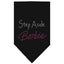 Pet and Dog Bandana Rhinestone, "Step Aside"