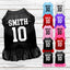 Pet Dog and Cat Team Dress, "Custom Names & Numbers"