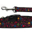 Pet Dog & Cat Nylon Collar or Leash, "Black Star"