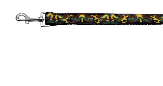 Pet Dog & Cat Nylon Collar or Leash, "Green Camo"