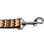 Halloween Pet Dog & Cat Nylon Collar or Leash, "Pumpkin Chevrons"