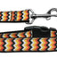 Halloween Pet Dog & Cat Nylon Collar or Leash, "Pumpkin Chevrons"