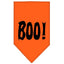 Halloween Pet and Dog Bandana, Screen Printed, "Boo"