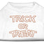 Halloween Pet Dog & Cat Shirt Rhinestone,"Trick or Treat"