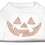 Halloween Pet Dog & Cat Shirt Rhinestone, "Jack O' Lantern"