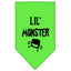 Halloween Pet and Dog Bandana Screen Printed, "Lil Monster"