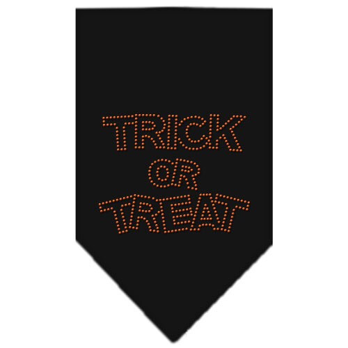 Halloween Pet and Dog Bandana Rhinestone, "Trick or Treat"