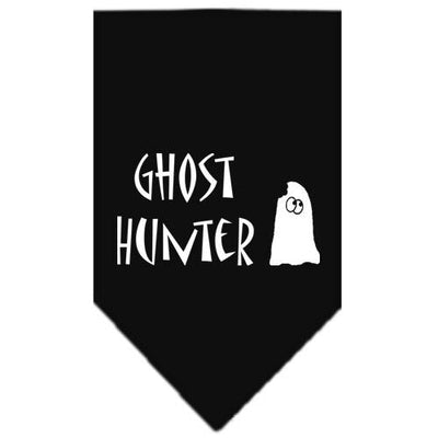 Halloween Pet and Dog Bandana Screen Printed, "Ghost Hunter"