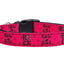 Pet Dog & Cat Nylon Collar or Leash, "Girls Rock"