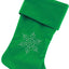 Christmas Stocking Rhinestone, "Snowflake"