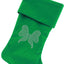 Christmas Stocking Rhinestone, "Clear Bow"