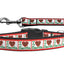 Christmas Pet Dog & Cat Nylon Collar or Leash, "I Heart Santa"