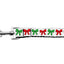 Christmas Nylon Pet Collars and Leashes, "Christmas Bows"