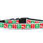 Christmas Nylon Pet Collars and Leashes, "Timeless Christmas"