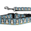 Christmas Pet Dog & Cat Nylon Collar or Leash, "Penguins"