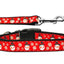 Christmas Pet Dog & Cat Nylon Collar or Leash, "Snowmen"