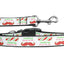 Christmas Pet Dog & Cat Nylon Collar or Leash, "Stashing Through The Snow"