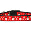 Christmas Pet Dog & Cat Nylon Collar or Leash, "Snowmen"