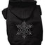 Christmas Pet Dog & Cat Hoodie Rhinestone, "Snowflake"