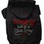 Christmas Rhinestone Pet, Dog & Cat Hoodie, "Naughty, But In A Nice Way"