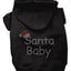 Christmas Pet, Dog & Cat Hoodie Rhinestone, "Santa Baby"