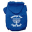 Hanukkah Pet Dog & Cat Hoodie Screen Printed, "Spoiled For Eight Days"