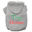 Christmas Pet Dog & Cat Hoodie Screen Printed, "Merry Christmas"