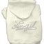 Pet, Dog & Cat Hoodie Rhinestone, "Angel"