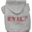 Pet, Dog & Cat Hoodie Rhinestone, "Evil"