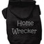 Pet, Dog & Cat Hoodie Rhinestone, "Home Wrecker"