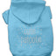 Pet, Dog & Cat Hoodie Rhinestone, "Cutie Patootie"