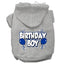 Pet, Dog & Cat Hoodie Screen Printed, "Birthday Boy"