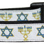 Hanukkah Pet Dog & Cat Nylon Collar or Leash, "Jewish Traditions"