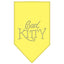 Pet and Dog Bandana Rhinestone, "Bad Kitty"