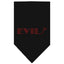 Pet and Dog Bandana Rhinestone, "Evil"