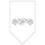 Pet and Dog Bandana Rhinestone, "Tropical Flower"