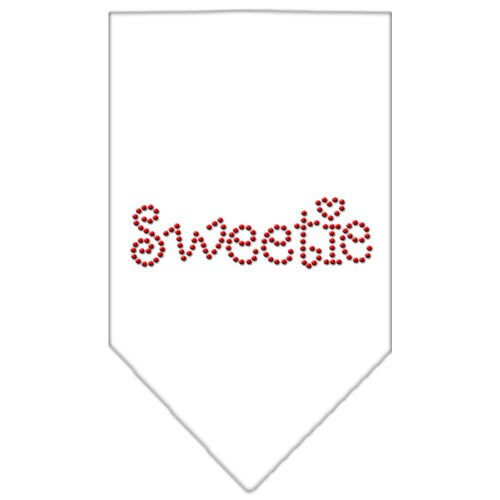 Pet and Dog Bandana Rhinestone, "Sweetie"