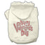 Pet, Dog & Cat Hoodie Rhinestone, "Happy Valentine's Day"