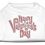 Pet Dog & Cat Shirt Rhinestone, "Happy Valentine's Day"