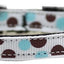 Pet Dog & Cat Nylon Collar or Leash 3/8" wide, "Confetti Dots"