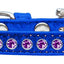 Dog, Puppy and Pet Ice Cream Collar, "Purple Crystal Rimsets"