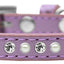 Dog, Puppy and Pet Fashion Collar "Pearl & Clear Crystals"