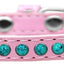 Dog, Puppy & Pet Fashion Collar, "Premium Southwest Turquoise Pearl"