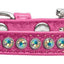 Dog, Puppy and Pet Ice Cream Collar, "Aurora Borealis Crystal Rimsets"