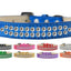 Dog, Puppy & Pet Ice Cream  Collar, "Two Row Clear Crystal Rimsets"